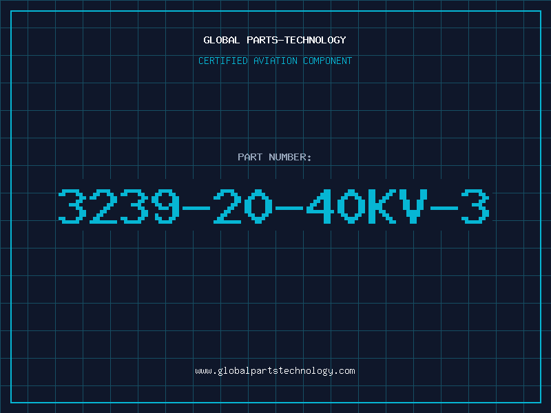 Aviation Part 3239-20-40KV-3