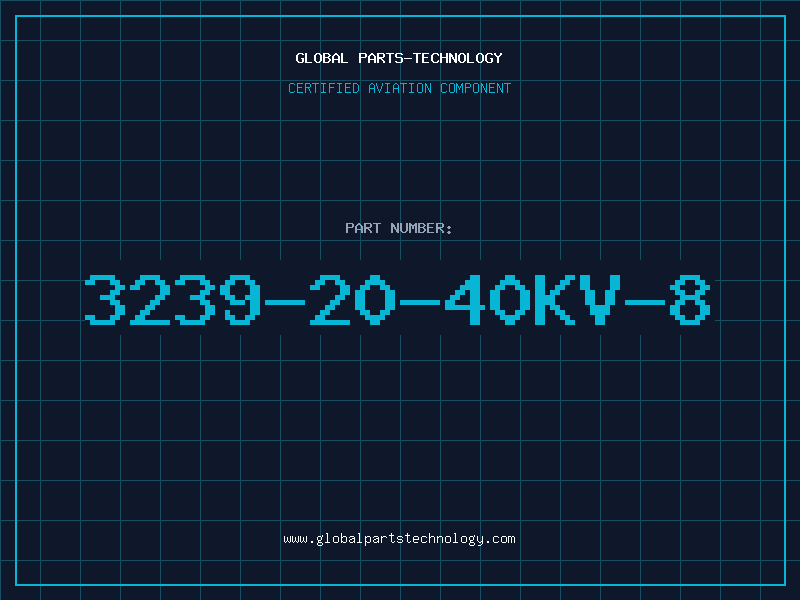 Aviation Part 3239-20-40KV-8
