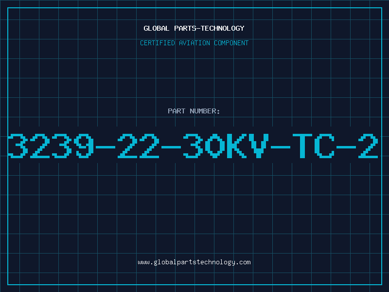 Aviation Part 3239-22-30KV-TC-2
