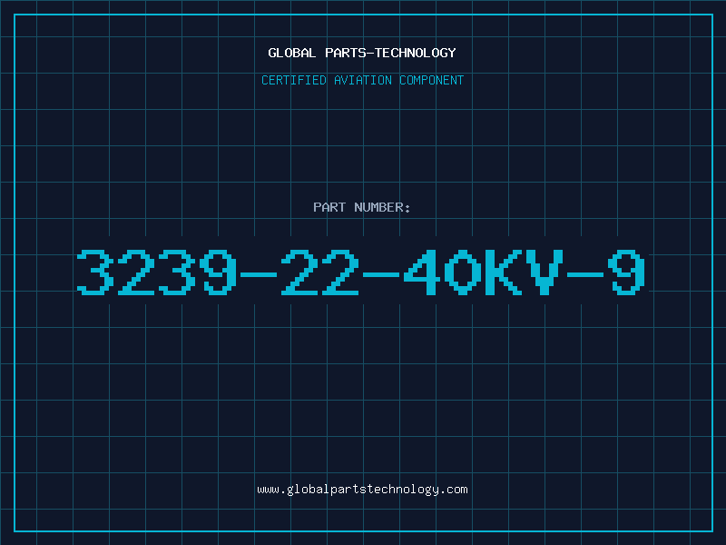 Aviation Part 3239-22-40KV-9
