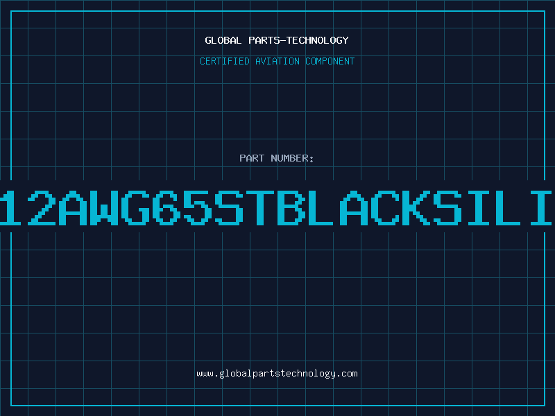 Aviation Part 323912AWG65STBLACKSILIC0NE