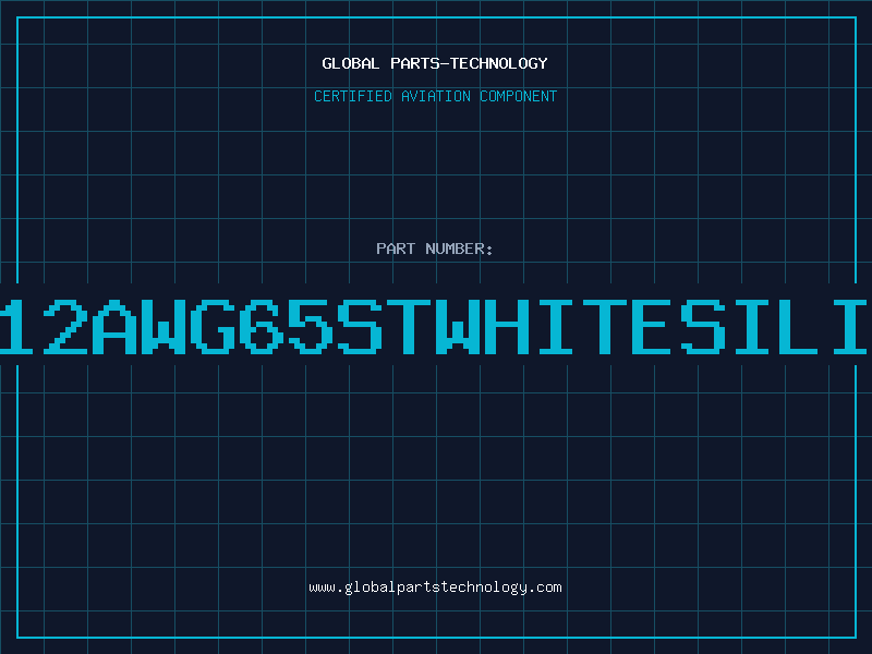 Aviation Part 323912AWG65STWHITESILICONE