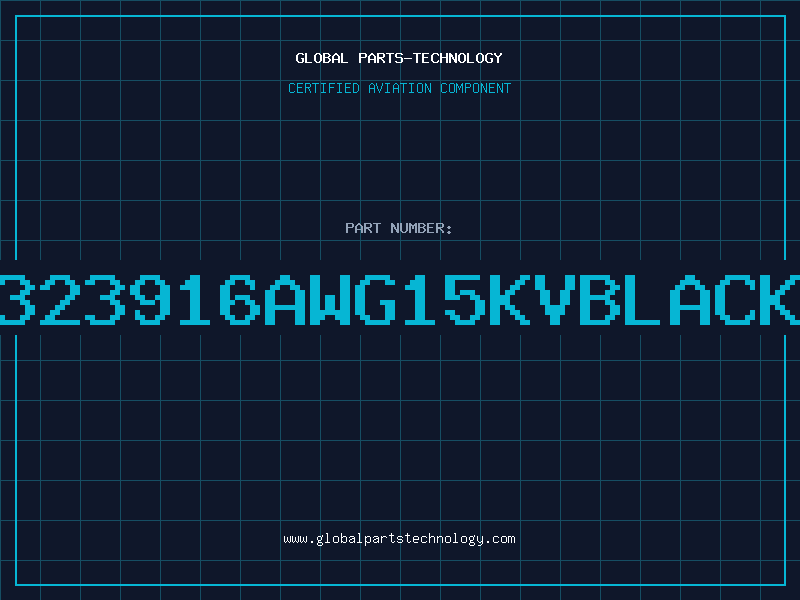 Aviation Part 323916AWG15KVBLACK