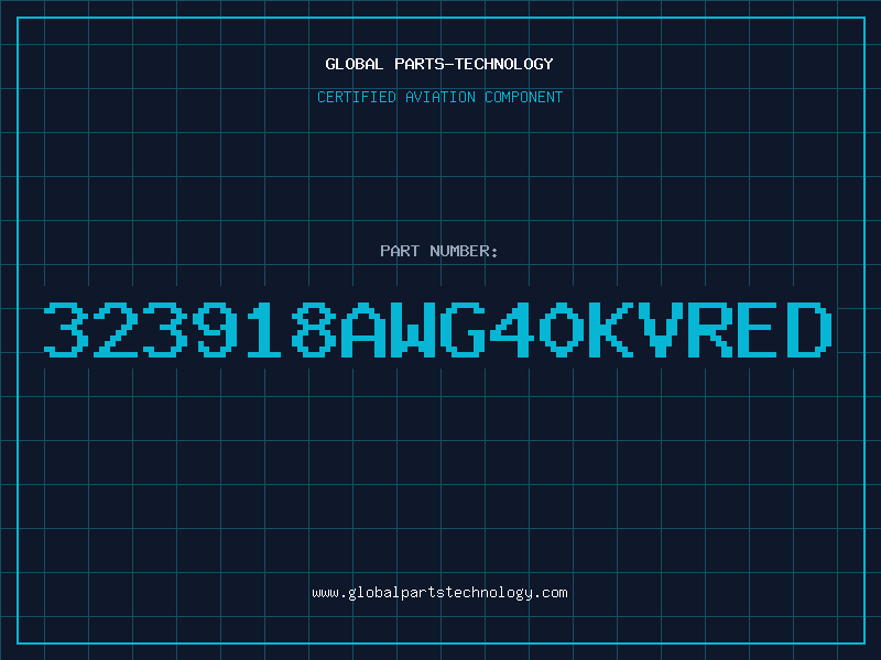 Aviation Part 323918AWG40KVRED