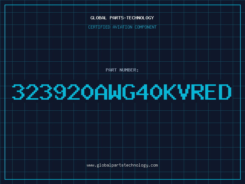 Aviation Part 323920AWG40KVRED