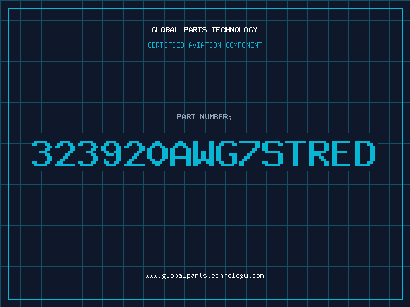 Aviation Part 323920AWG7STRED