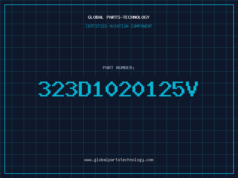 Aviation Part 323D1020125V