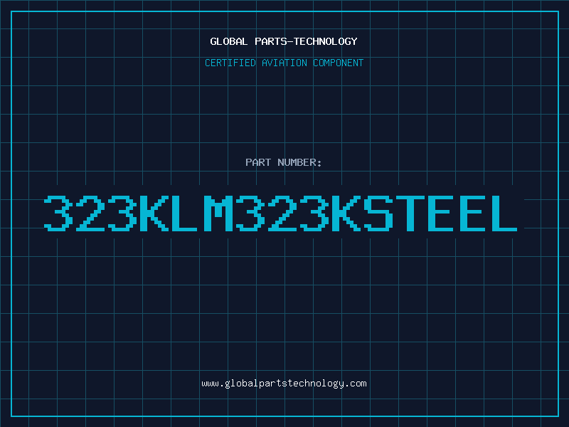 Aviation Part 323KLM323KSTEEL