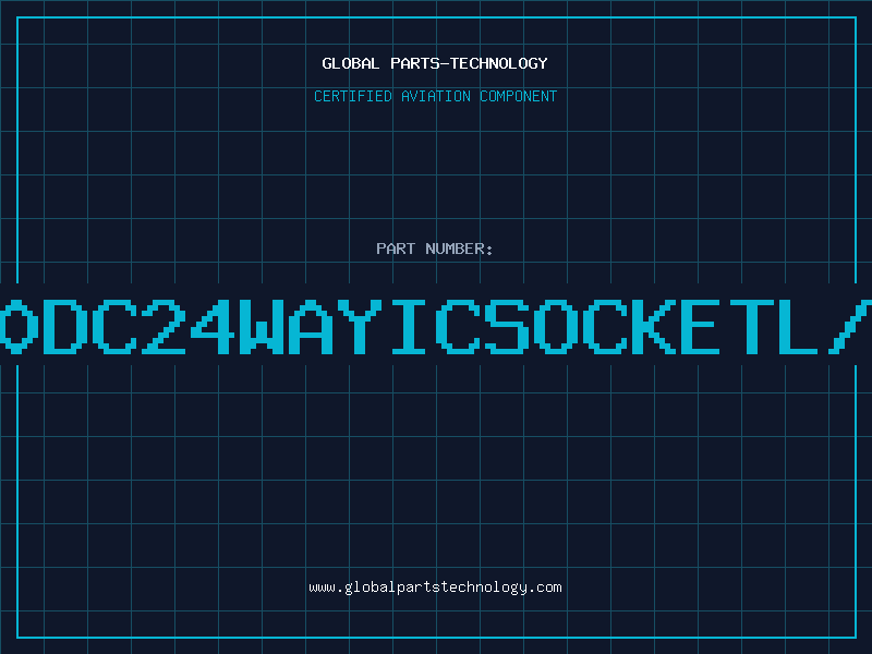 Aviation Part 324-AG10DC24WAYICSOCKETL/PSKINNY