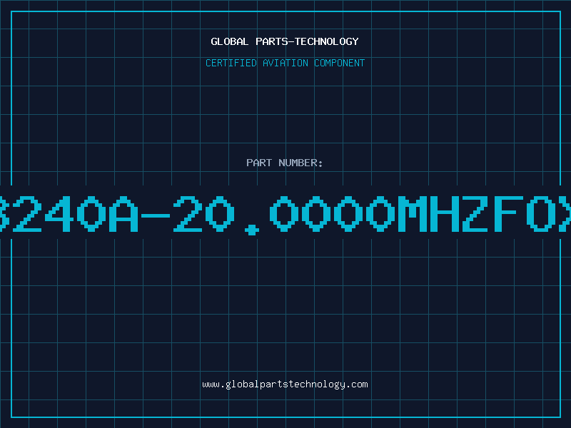 Aviation Part 3240A-20.0000MHZFOX