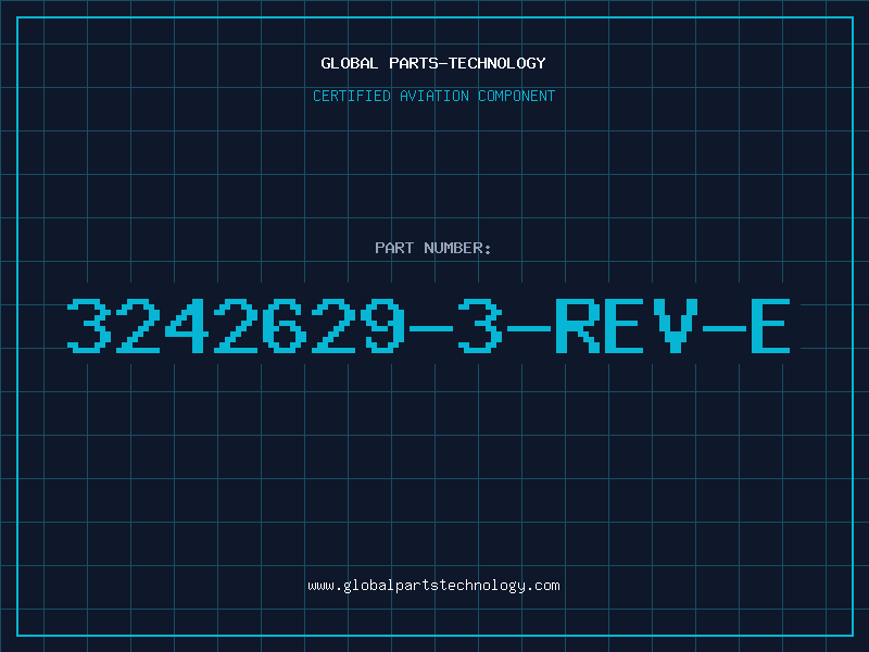 Aviation Part 3242629-3-REV-E