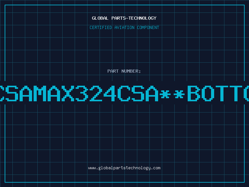 Aviation Part 324CSAMAX324CSABOTTOMMK