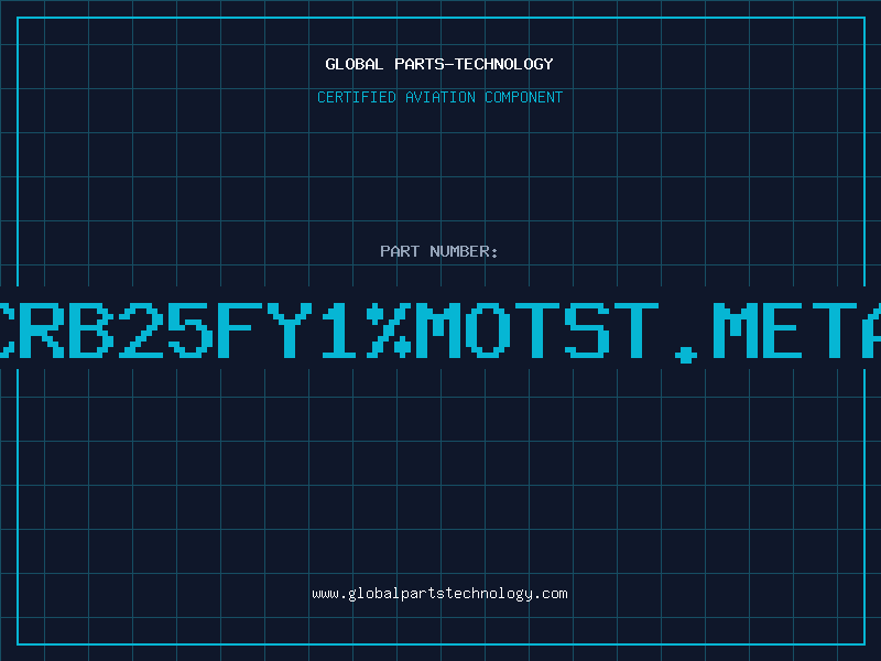 Aviation Part 324RCRB25FY1%MOTST.METALLFI