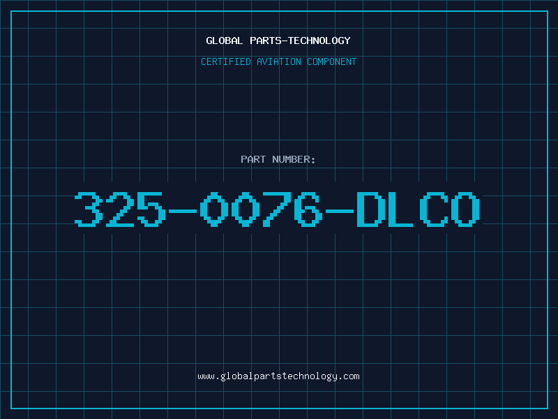 Aviation Part 325-0076-DLCO