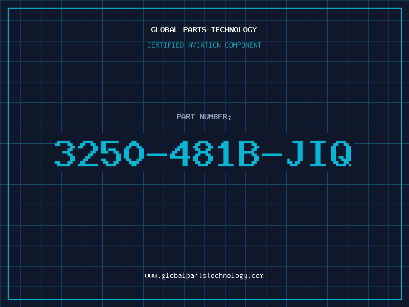 Aviation Part 3250-481B-JIQ