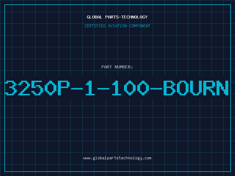 Aviation Part 3250P-1-100-BOURN