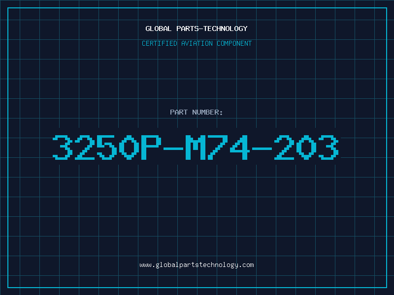 Aviation Part 3250P-M74-203