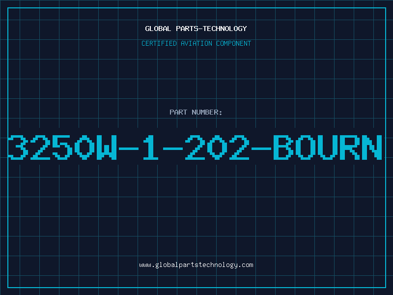 Aviation Part 3250W-1-202-BOURN