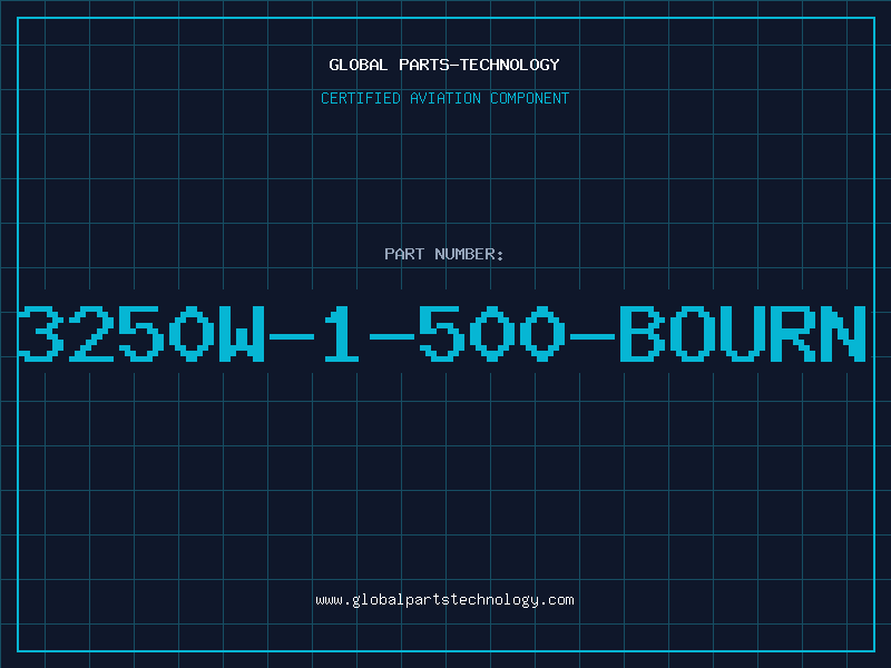 Aviation Part 3250W-1-500-BOURN