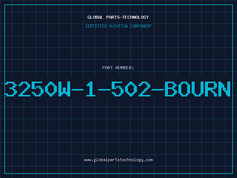 Aviation Part 3250W-1-502-BOURN
