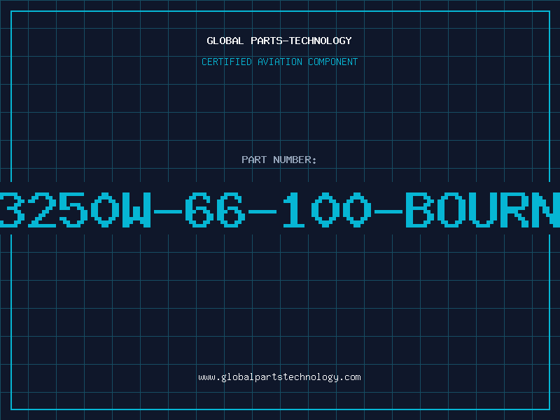 Aviation Part 3250W-66-100-BOURN