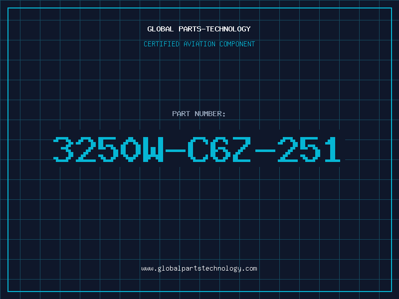 Aviation Part 3250W-C6Z-251
