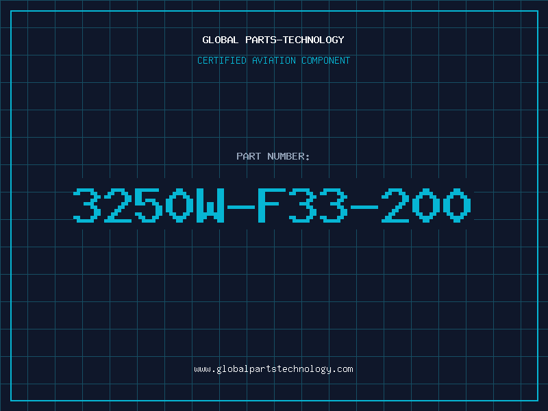 Aviation Part 3250W-F33-200