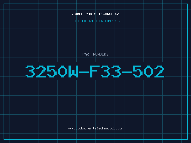 Aviation Part 3250W-F33-502
