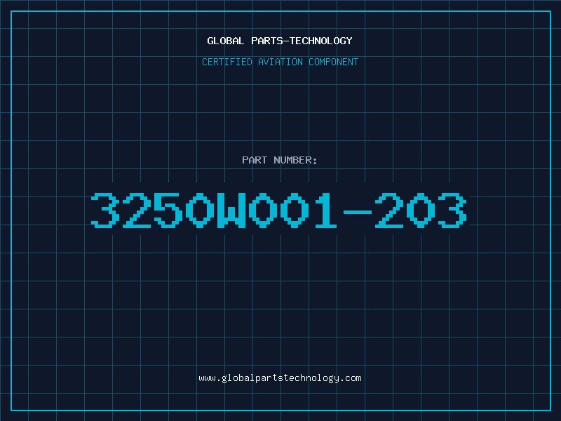 Aviation Part 3250W001-203