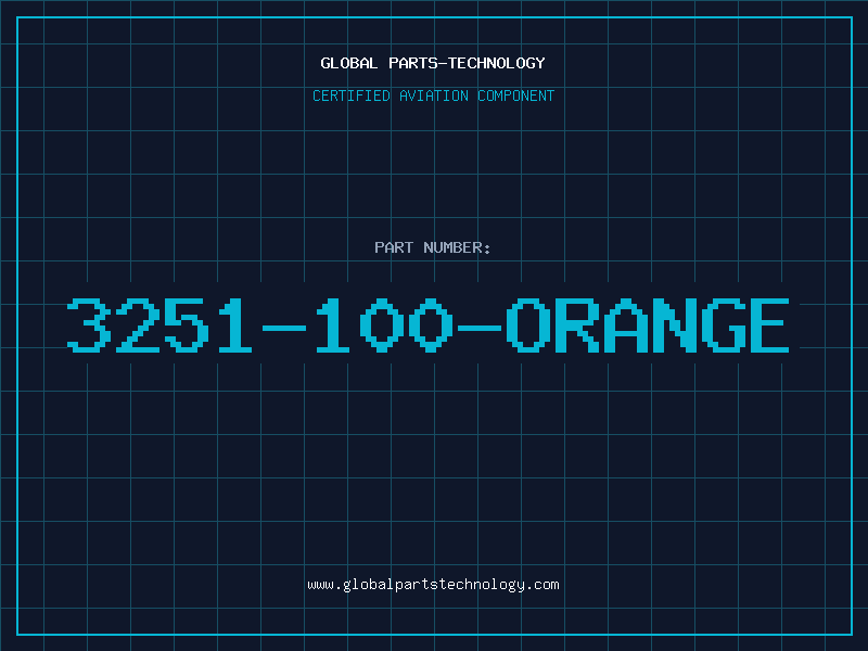 Aviation Part 3251-100-ORANGE