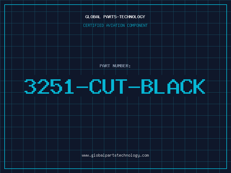 Aviation Part 3251-CUT-BLACK