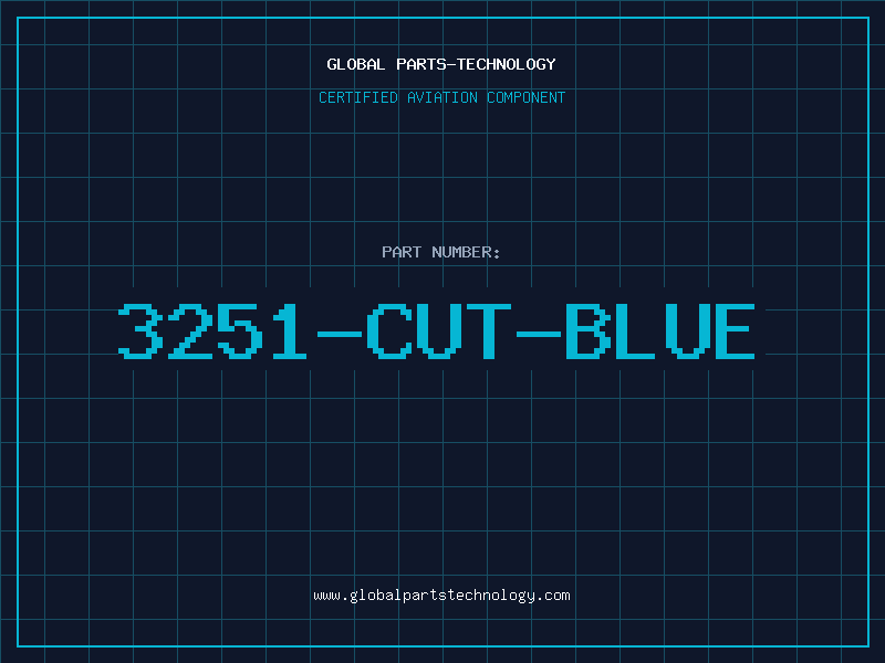 Aviation Part 3251-CUT-BLUE