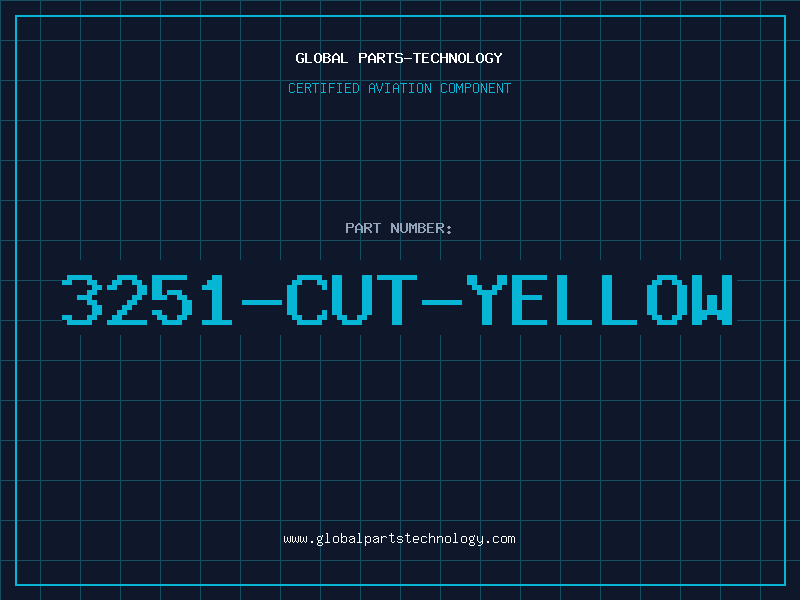 Aviation Part 3251-CUT-YELLOW