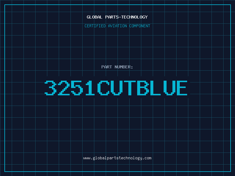 Aviation Part 3251CUTBLUE