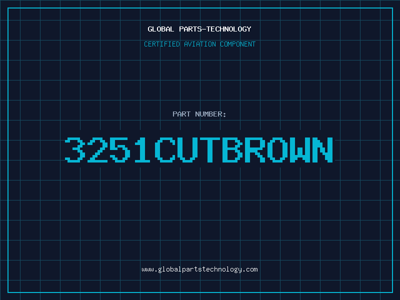 Aviation Part 3251CUTBROWN