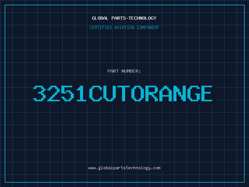 Aviation Part 3251CUTORANGE