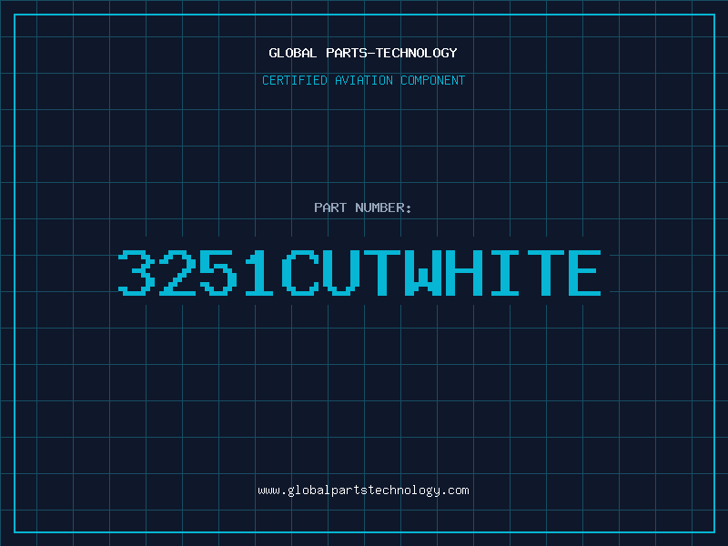 Aviation Part 3251CUTWHITE