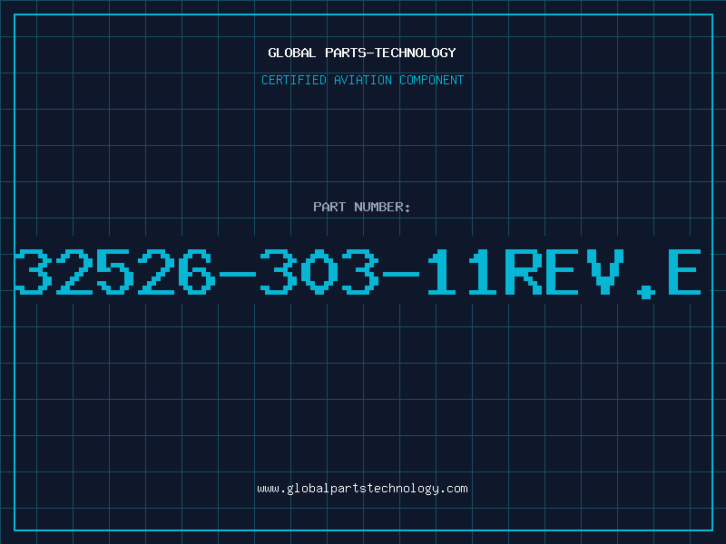 Aviation Part 32526-303-11REV.E