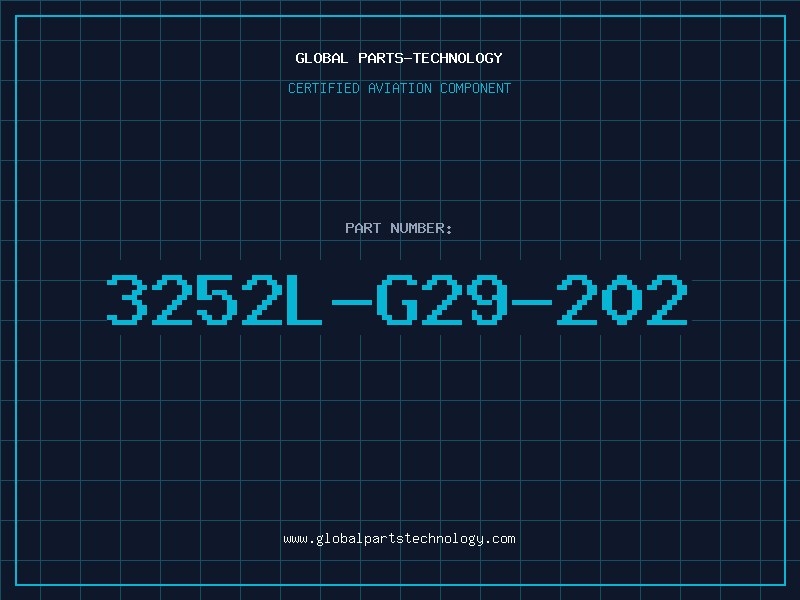 Aviation Part 3252L-G29-202