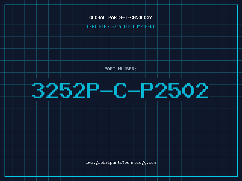 Aviation Part 3252P-C-P2502