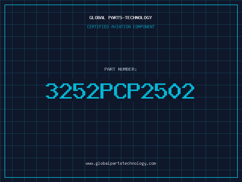 Aviation Part 3252PCP2502