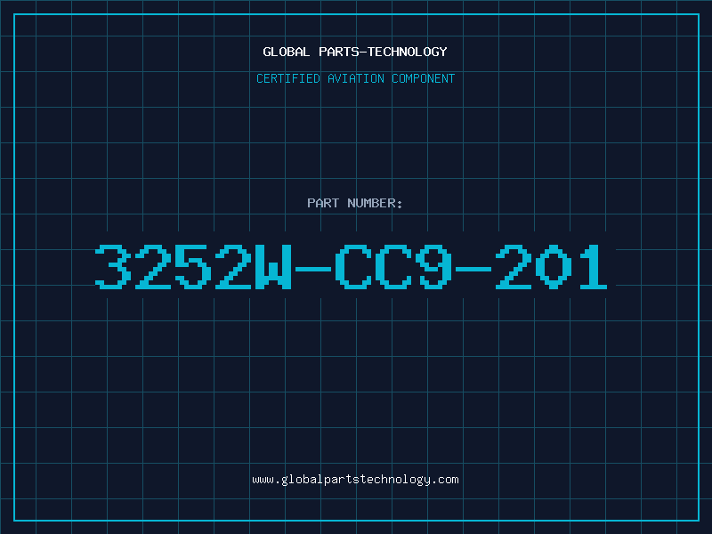 Aviation Part 3252W-CC9-201