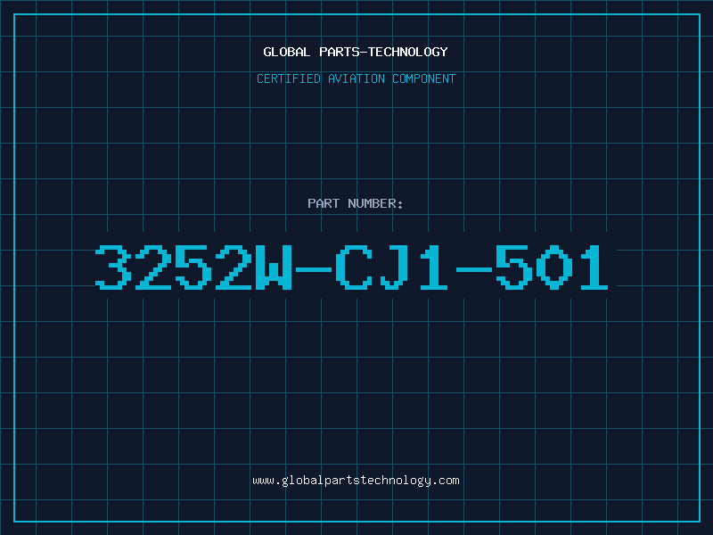Aviation Part 3252W-CJ1-501