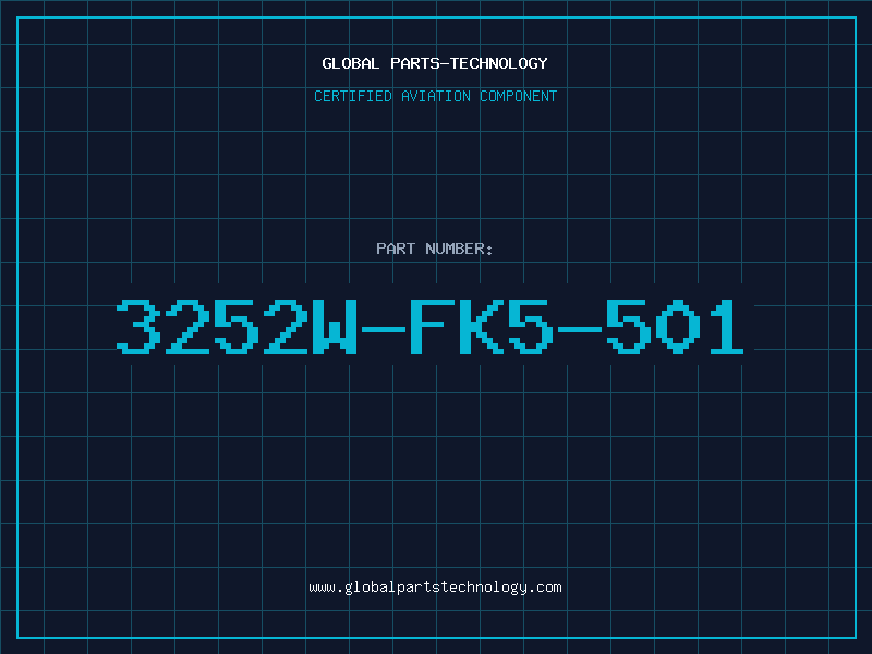 Aviation Part 3252W-FK5-501