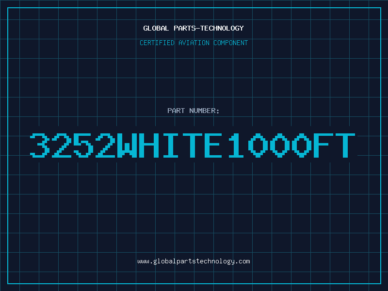 Aviation Part 3252WHITE1000FT