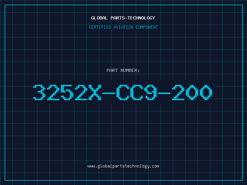 Aviation Part 3252X-CC9-200