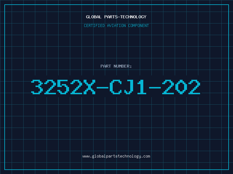 Aviation Part 3252X-CJ1-202