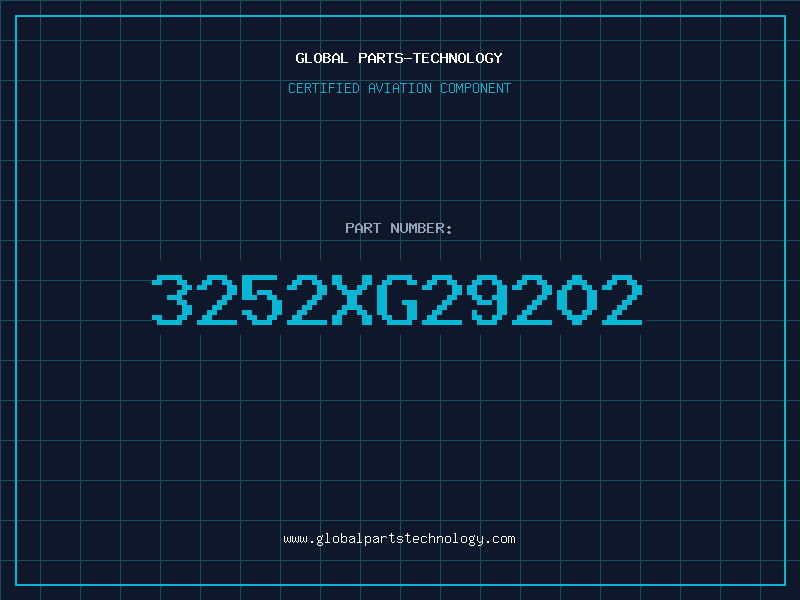 Aviation Part 3252XG29202