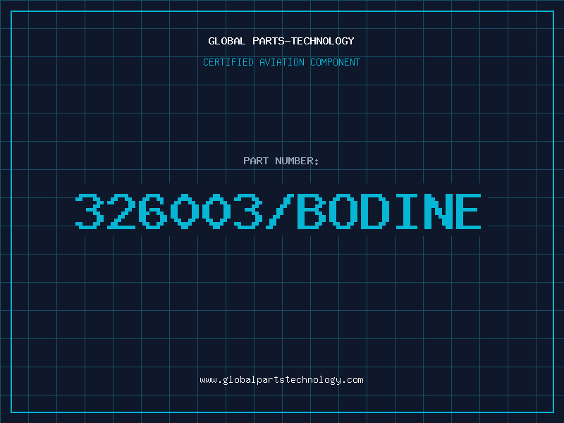 Aviation Part 326003/BODINE