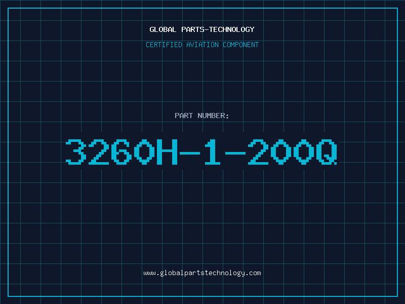 Aviation Part 3260H-1-200Q